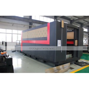 GC1530FC-D High Speed 12000W IPG Fiber Laser Cutting Machine for Sheet Metal Fabrication  