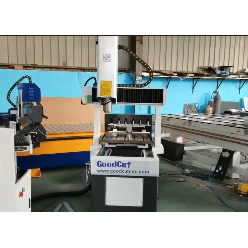 GC-6060 ATC Small Size Automatic Tools Changer CNC Router Machine with Removeable Table Cast Iron Table 