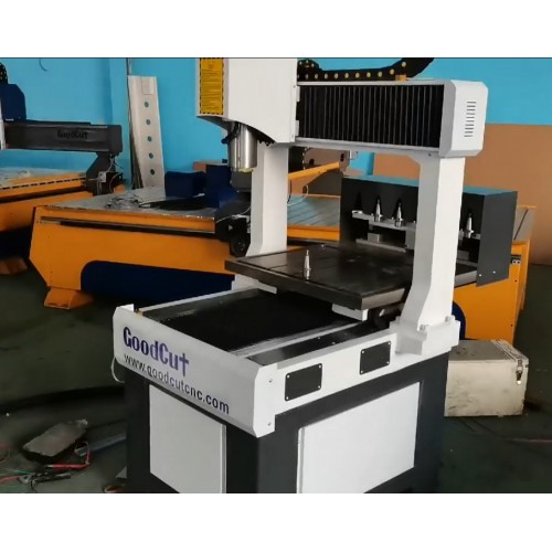 GC-6060 ATC Small Size Automatic Tools Changer CNC Router Machine with Removeable Table Cast Iron Table 