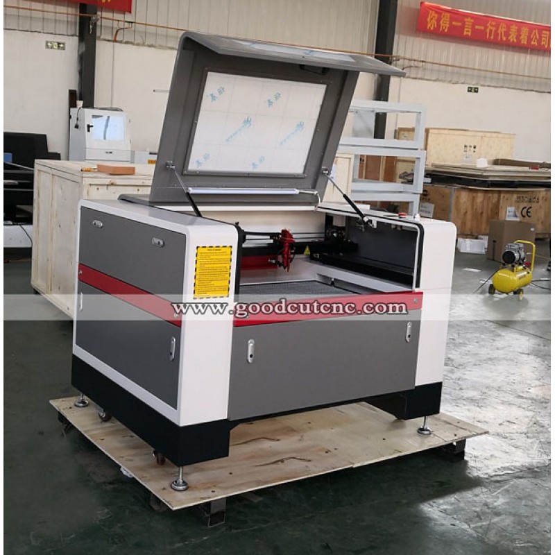 GC6090L CO2 Laser Machine for Cutting and Engraving Acrylic MDF Plastic Fabric Wood 