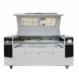 GC-1390LD Double Heads CO2 Laser Cutting Machine 80w 100w 130w 150w for Plastic Fabric Leather Wood PVC Board Engraving 