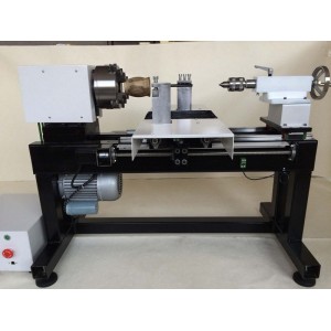 GC-A26 CNC Automatic Wood Beads Buddha Making Mini CNC Wood Lathe Machine 