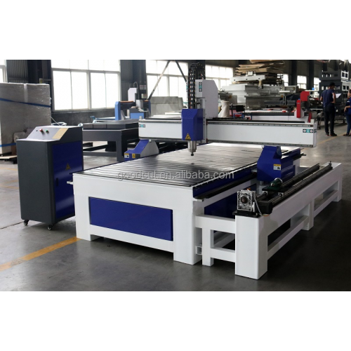 GC-1325R-4Axis CNC Router with Rotary Affordable Price Factory Supply Wood Cylinder Work