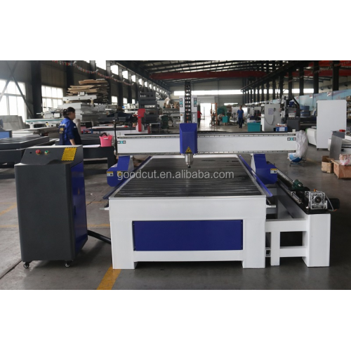 GC-1325R-4Axis CNC Router with Rotary Affordable Price Factory Supply Wood Cylinder Work