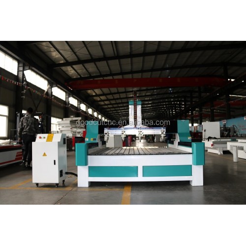 GC1325-4H Top Rated 4 Axis CNC Router 1325 with 4x8 Rotary Table for Sale at Affordable Price 