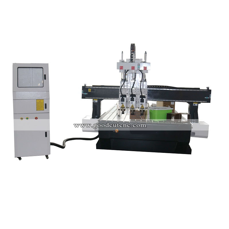 GC1325-P3 Industrial 3D CNC Machine with 4x8 Table Top for Sale at Cost Price 