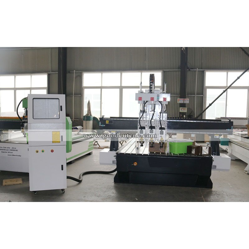 GC1325-P3 Industrial 3D CNC Machine with 4x8 Table Top for Sale at Cost Price  