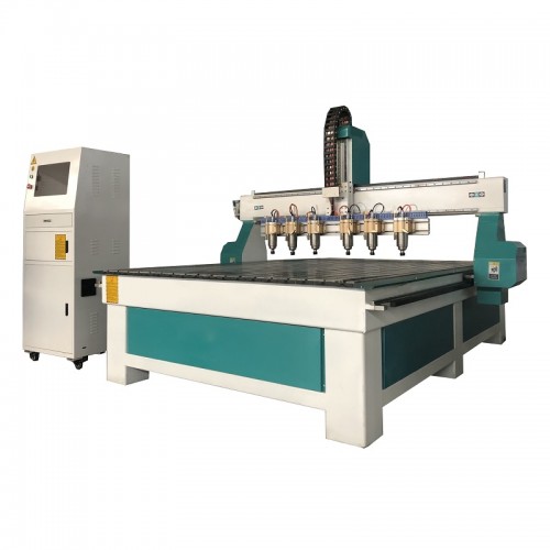 GC1530-6H 6 Heads Wood Carved CNC Router Machine with Multi Heads