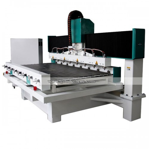 GC1530-8R Multi Heads 8 Spindle 8 Rotary Axis Cnc Router Machine For 3D Furniture Legs for Sale at Cost Price 