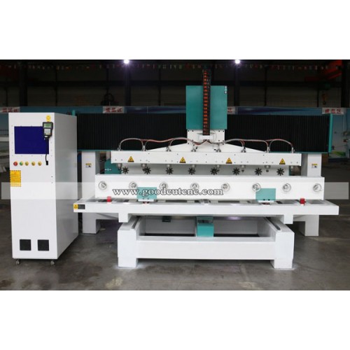 GC1530-8R Multi Heads 8 Spindle 8 Rotary Axis Cnc Router Machine For 3D Furniture Legs for Sale at Cost Price 