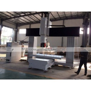 GC-1325-5Axis Wood Stone Foam Sculpture Mould Carving Milling Engraving Machine 5 axis with Cheap Price 