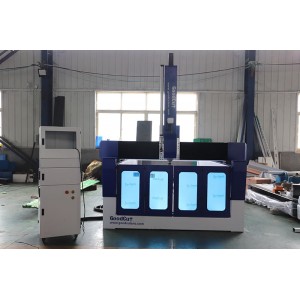 GC-1325-4Axis 5Axis High Z Axis Foam EPS Cutter Rotary on the Table 180 360 Degree Rotating Head Affordable Price 