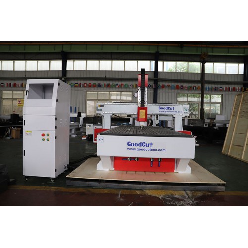 GC-1325VH Heavy Duty Frame Woodworking Cutting Engraving CNC Router 1325 Wood Cutting Machine For Sofa Legs And Headboards