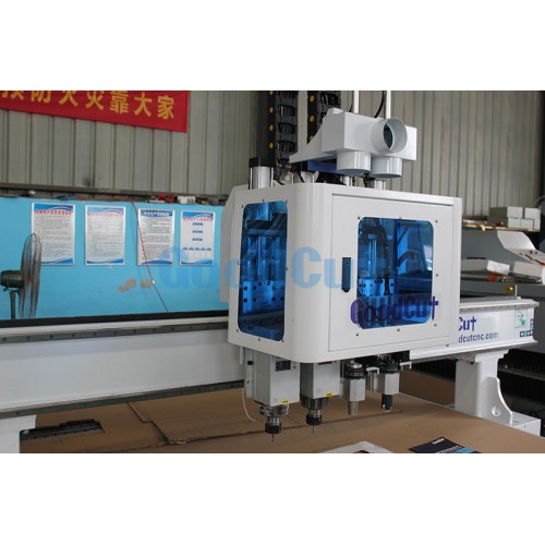 GC-1325O 2023 Best CNC Router with Oscillating Knife Cutting System Automatic Digital Cutter