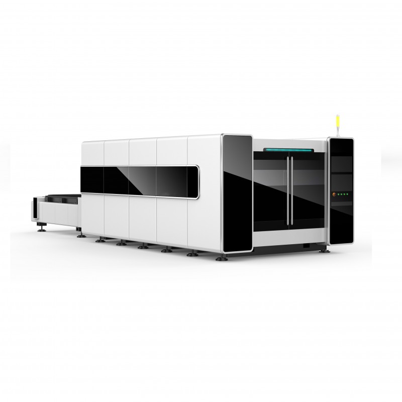 GC-1530FC-D 3KW 12KW 20KW 30KW IPG High Power Fully Enclose Fiber Laser Cutting Machine Manufacturer Price 