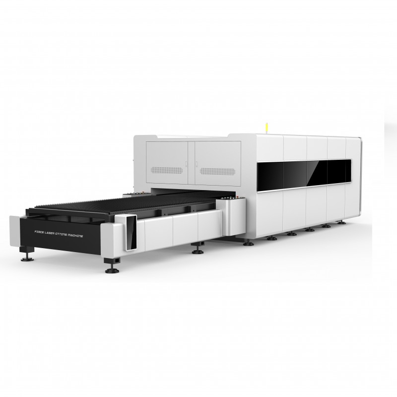 GC-1530FC-D 3KW 12KW 20KW 30KW IPG High Power Fully Enclose Fiber Laser Cutting Machine Manufacturer Price 