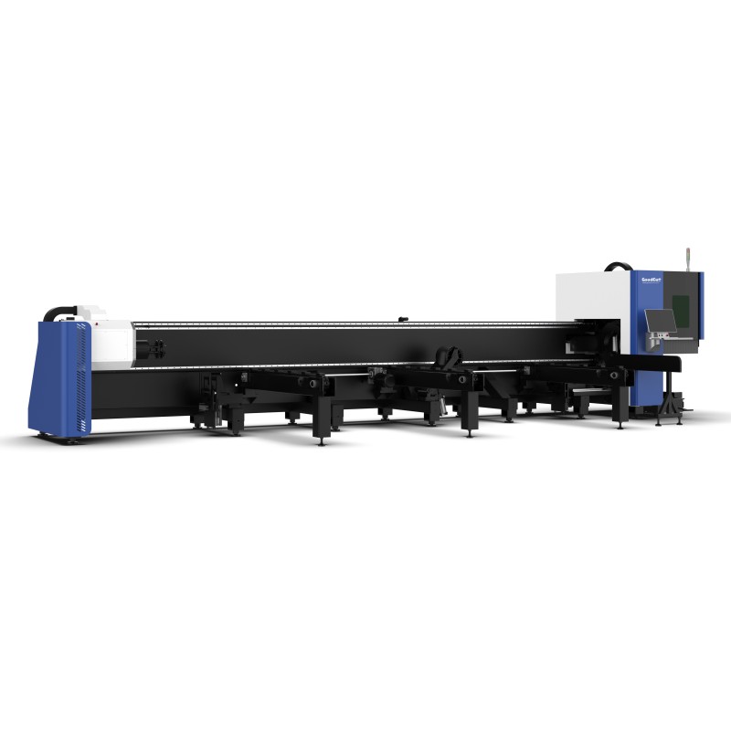 GC-FRA 6m 12m Auto Feeding Materials Fiber Laser Cutting Machine for Metal Aluminum Carbon Steel Tube Pipe  