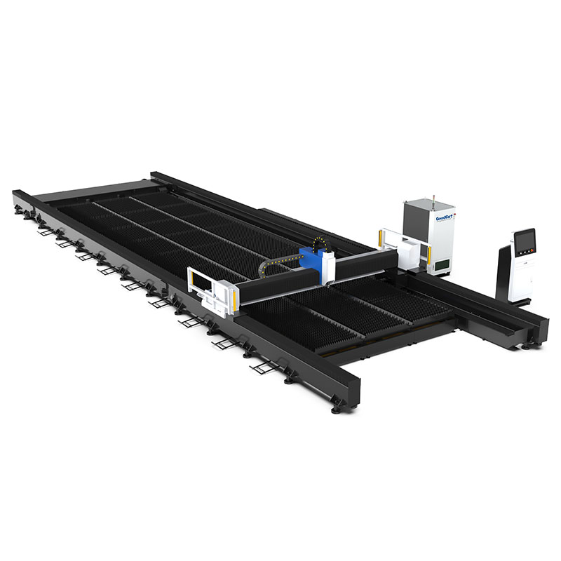 GC3012F 12m Ground Rail Fiber Laser Cutting Machine 12000mm Length Big Size 12KW 20KW 30KW 60KW 80KW Factory Price 