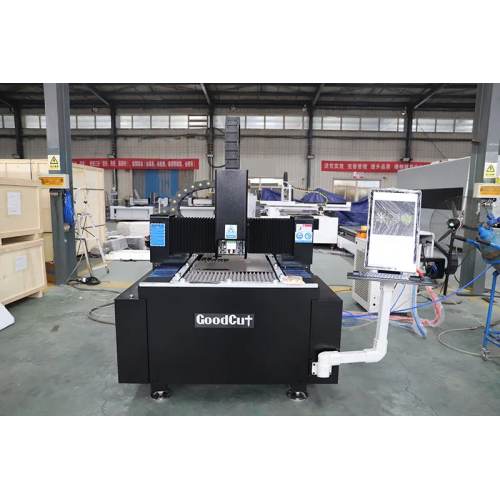 GoodCut GC6010F Aluminum Steel Iron Fiber Laser Cutting Machine Raycus Source Automatic Focus Head