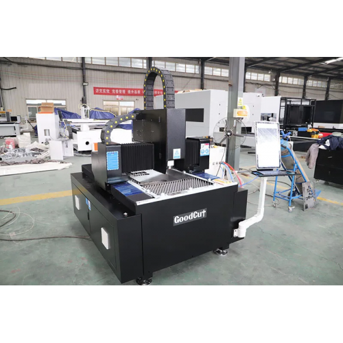 GoodCut GC6010F Aluminum Steel Iron Fiber Laser Cutting Machine Raycus Source Automatic Focus Head