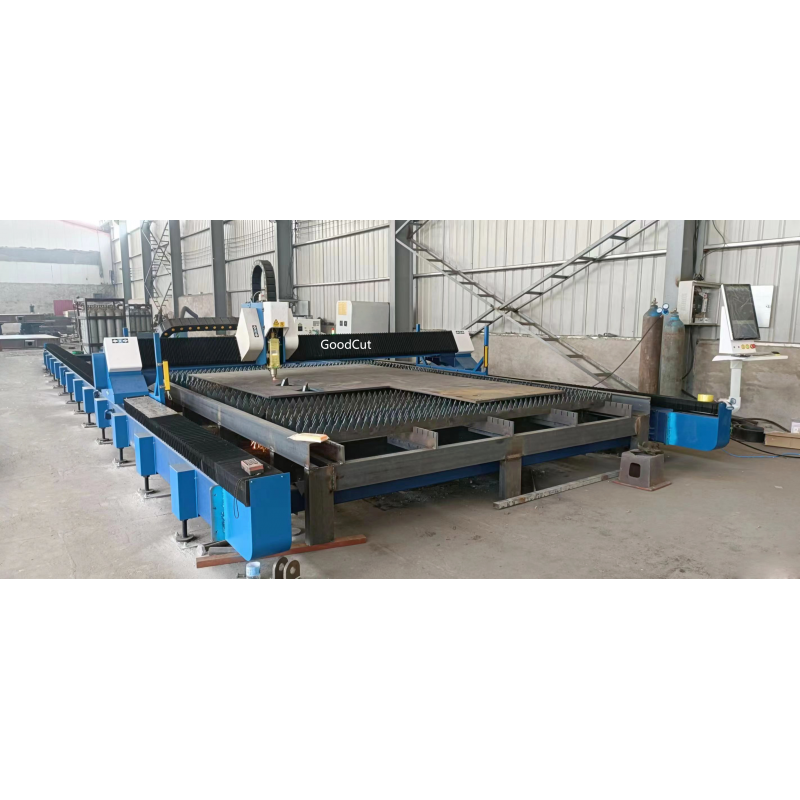 GC3012F 6KW 12KW 30KW 40KW Big Size Ground Rail Type Fiber Laser Cutting Machine for Metal Sheet  