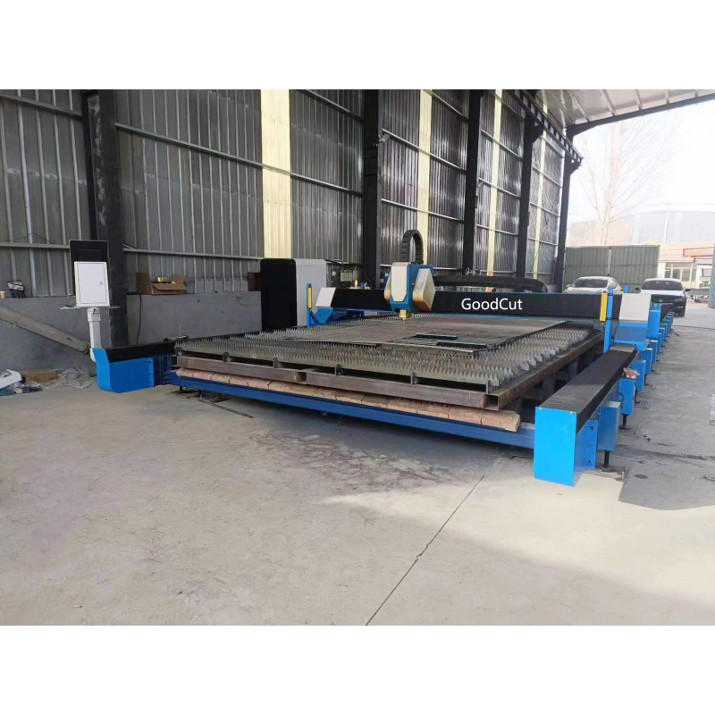 GC3012F 6KW 12KW 30KW 40KW Big Size Ground Rail Type Fiber Laser Cutting Machine for Metal Sheet  