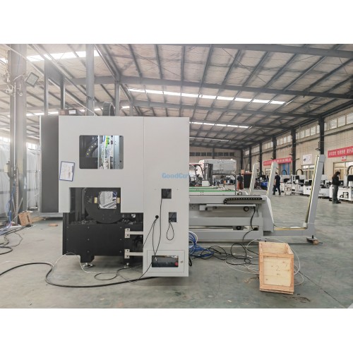 GoodCut GC-FRA Auto Feeding 3000w 12KW 30KW Fiber Laser Cutting Machine for Metal Tube Pipe