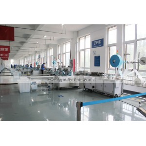 GC-MM Fully Automatic 1+2 High Efficiency Surgical Mask Making Machine Ear Loop Welding Spot Have in Stock 